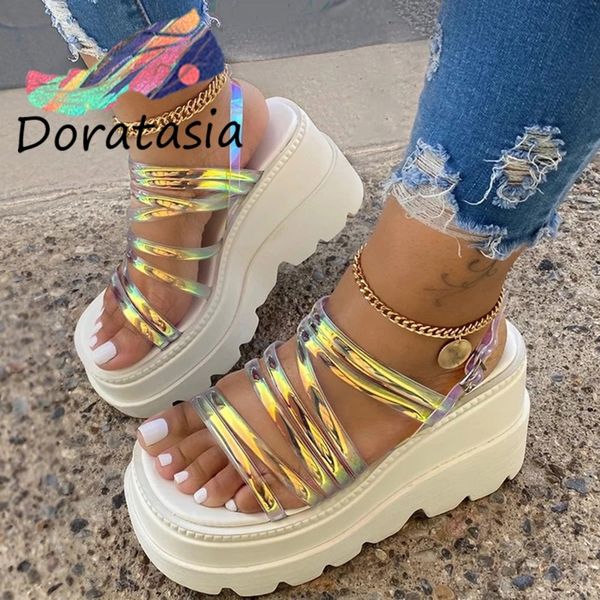 doratasia big size 35-43 ins fashion women platform sandals open toe buckle strappy brand sandals women summer shoes woman, Black
doratasia big size 35-43 ins fashion women platform sandals open toe buckle strappy brand sandals women summer shoes woman, Black