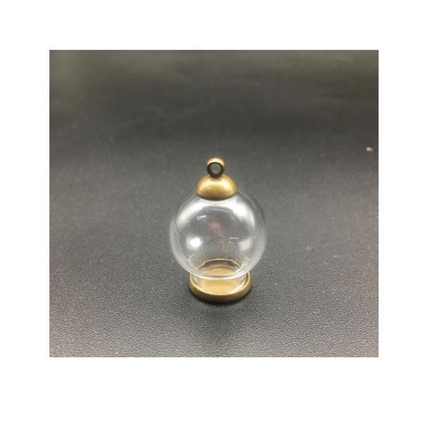 1set 20*12mm hollow glass globe with setting base beads cap set orb glass vials pendant glass bottle jewelry pendant 1 bbyauz, Bronze;silver
1set 20*12mm hollow glass globe with setting base beads cap set orb glass vials pendant glass bottle jewelry pendant 1 bbyauz, Bronze;silver