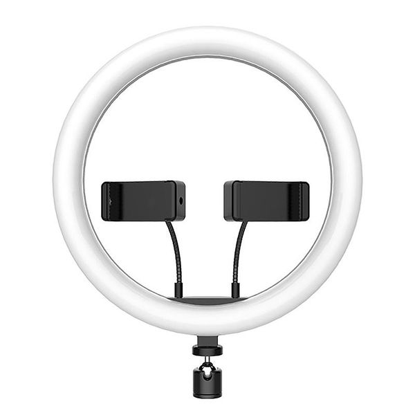 12 inch 30cm live fill light led dual-camera ring light desklive lighting three-color adjustable
12 inch 30cm live fill light led dual-camera ring light desklive lighting three-color adjustable