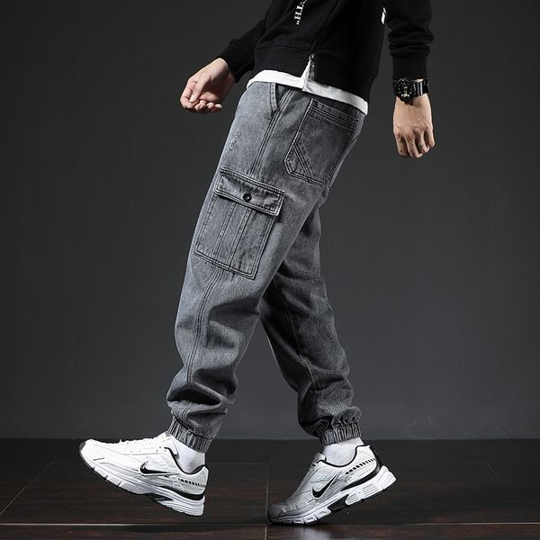 trendy men ankle-length pants jeansjeans and jeanss loose multi pockets autumn 2020 casual harlem cropped jeans for men utppa, Blue
trendy men ankle-length pants jeansjeans and jeanss loose multi pockets autumn 2020 casual harlem cropped jeans for men utppa, Blue