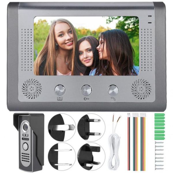 doorbells 7inch wired night vision camera video intercom doorbell door phone 110-240v smart
doorbells 7inch wired night vision camera video intercom doorbell door phone 110-240v smart