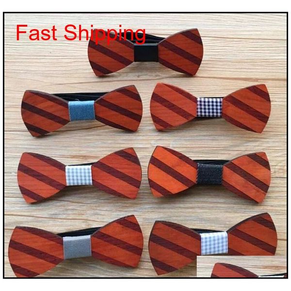2018 new fashion vintage wooden bowties unique handcrafted wood wedding bowknot stripes classic party ties for men ol6qn, Black;gray
2018 new fashion vintage wooden bowties unique handcrafted wood wedding bowknot stripes classic party ties for men ol6qn, Black;gray