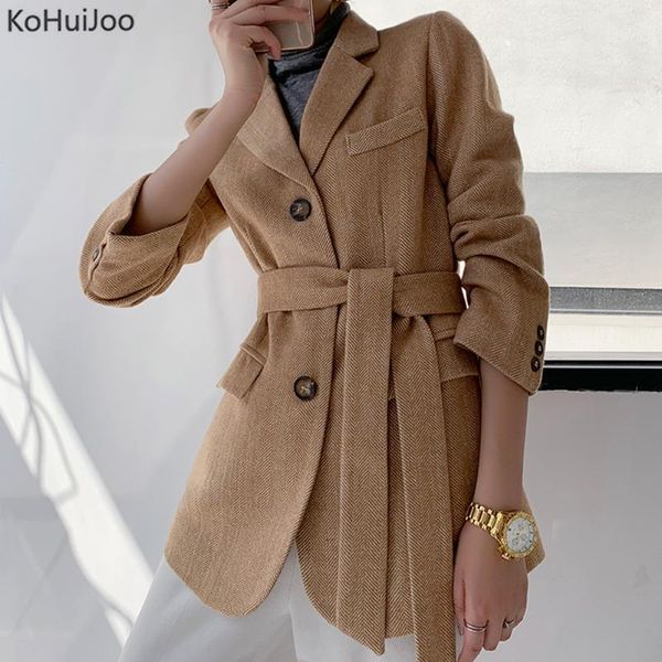 kohuijoo ladies wool blazer women spring winter retro chic vintage solid casual woolen coats elegant slim wool blend jackets1, White;black
kohuijoo ladies wool blazer women spring winter retro chic vintage solid casual woolen coats elegant slim wool blend jackets1, White;black