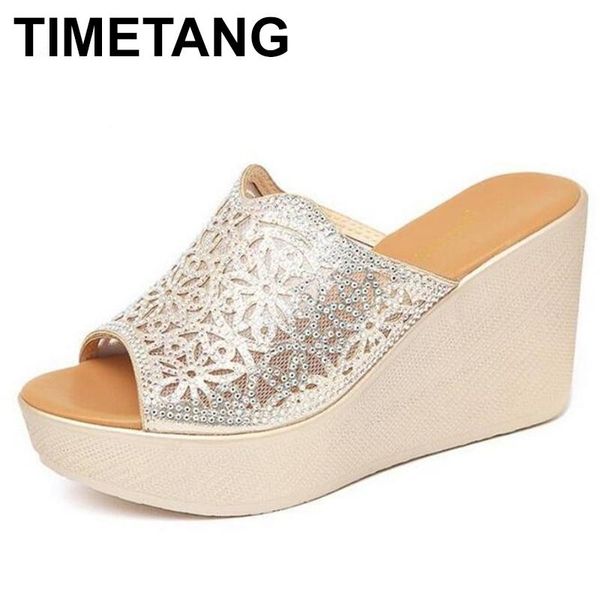 dress shoes timetang plus size wild rhinestone summer coolslippers anti-slip highheels sandals women wedges fashion slipper, Black
dress shoes timetang plus size wild rhinestone summer coolslippers anti-slip highheels sandals women wedges fashion slipper, Black
