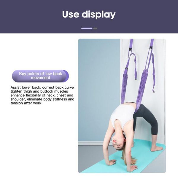 yoga stretch band yoga training pull rope swing hammock strap anti-gravity door sling aerial fitness resistance bands
yoga stretch band yoga training pull rope swing hammock strap anti-gravity door sling aerial fitness resistance bands