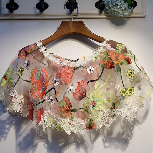 women's spring summer flower embroidery lace pashmina female summer sunscreen mesh lace shawl r2079 y201024, Blue;gray
women's spring summer flower embroidery lace pashmina female summer sunscreen mesh lace shawl r2079 y201024, Blue;gray