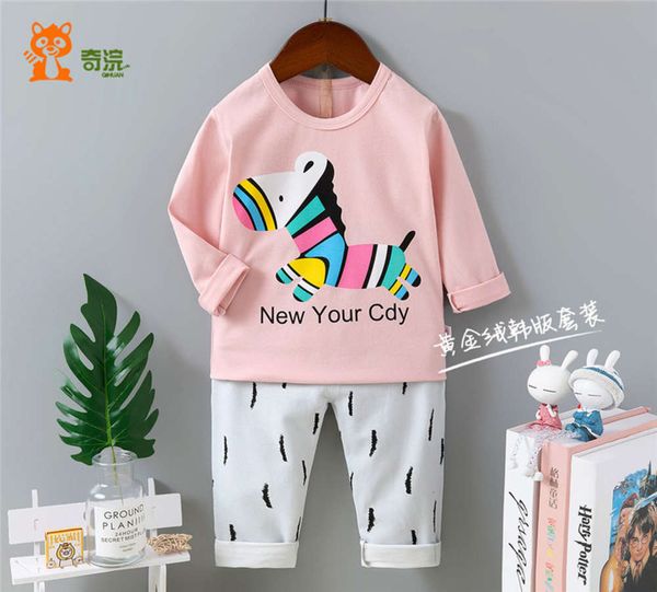lycra autumn cotton new 2020 children's underwear long sve trousers pajamas housewear girls' suit ymui, Blue;red
lycra autumn cotton new 2020 children's underwear long sve trousers pajamas housewear girls' suit ymui, Blue;red