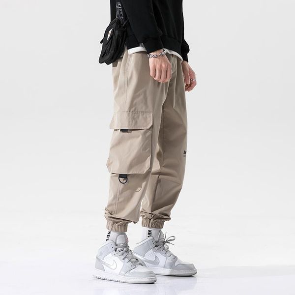 men's pants side pockets cargo harem 2021 hip hop casual male tatical joggers trousers fashion streetwear men, Black
men's pants side pockets cargo harem 2021 hip hop casual male tatical joggers trousers fashion streetwear men, Black