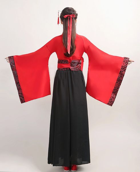 asian traditional women hanfu costume fairy dress chinese folk dance clothing set retro tang dynasty princess cosplay stage wear, Black;red
asian traditional women hanfu costume fairy dress chinese folk dance clothing set retro tang dynasty princess cosplay stage wear, Black;red