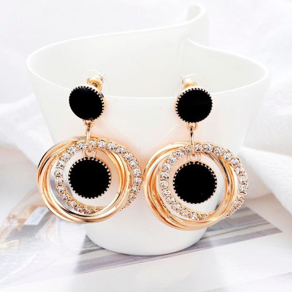 dangle & chandelier korea star round metal circles drop earrings for women 2021 fashion crystal earring silver needles jewelry brincos gift
dangle & chandelier korea star round metal circles drop earrings for women 2021 fashion crystal earring silver needles jewelry brincos gift