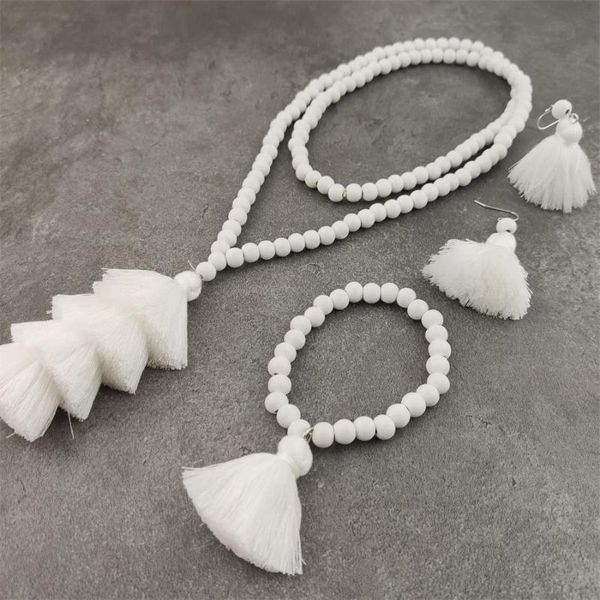 pendant necklaces wooden beads long necklace women tassel tribal bohemian chain fashion jewelry set kolye collares de moda 2021 ketting, Silver
pendant necklaces wooden beads long necklace women tassel tribal bohemian chain fashion jewelry set kolye collares de moda 2021 ketting, Silver