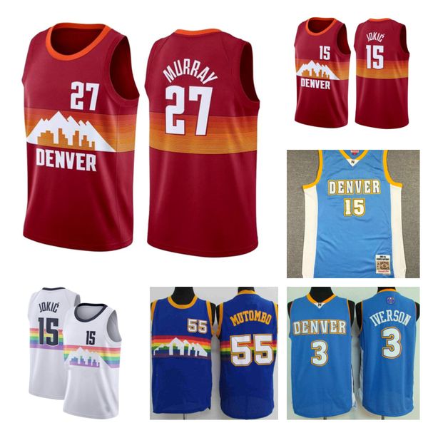 nikola 15 basketball jokic jerseys jamal 27 murray jersey denver carmelo 15 anthony jersey blue white black jerseys stitched, Blue;black
nikola 15 basketball jokic jerseys jamal 27 murray jersey denver carmelo 15 anthony jersey blue white black jerseys stitched, Blue;black