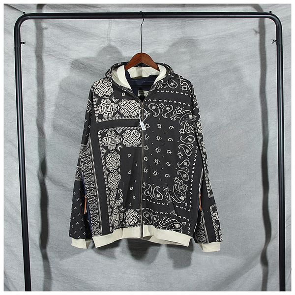 2021 new high street kapital full-body cashew flower printed cotton-padded fashion casual men's zipper hoodie for women owfn, Black
2021 new high street kapital full-body cashew flower printed cotton-padded fashion casual men's zipper hoodie for women owfn, Black