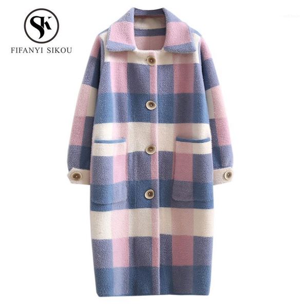 winter plaid mink cashmere long cardigan coat knitting sweater women thick warm single breasted mink sweaters outerwear female1, White;black
winter plaid mink cashmere long cardigan coat knitting sweater women thick warm single breasted mink sweaters outerwear female1, White;black