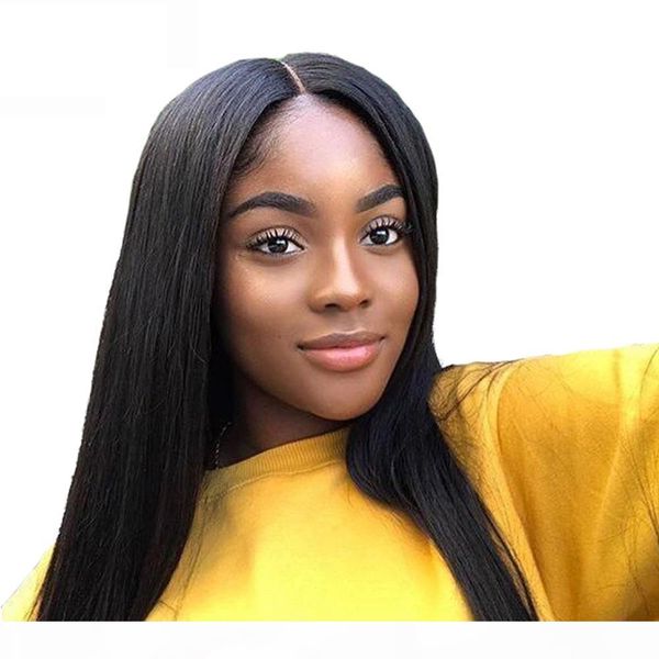 4x4 lace frontal wig straight pre plucked human hair wigs remy hair brazilian lace wig for black women, Black;brown
4x4 lace frontal wig straight pre plucked human hair wigs remy hair brazilian lace wig for black women, Black;brown