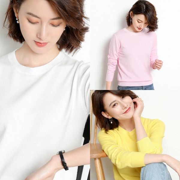 thickened pullover sweaterknitted sweatert-shirt women's korean sweater women's pullover crew neck short loose and versatile botto, White;black
thickened pullover sweaterknitted sweatert-shirt women's korean sweater women's pullover crew neck short loose and versatile botto, White;black