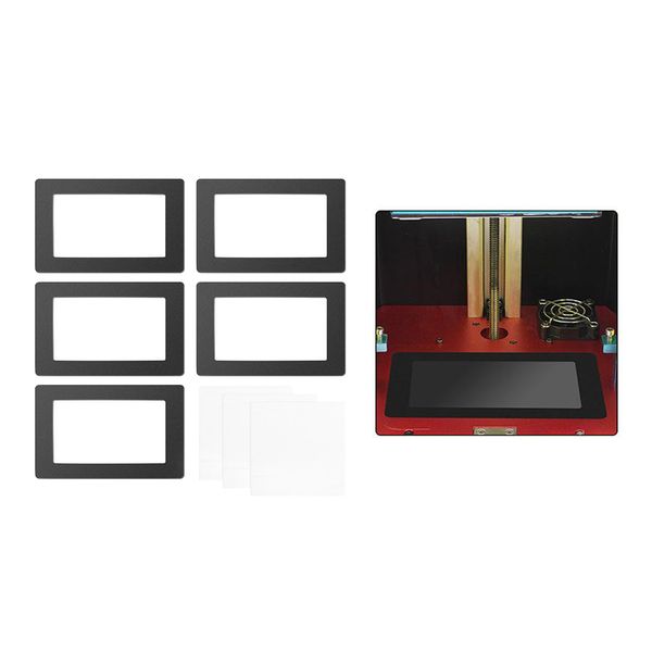 portable stick on gasket protection resin resistant w/ 15 clean cloths for anycubic pn 3d printers, black
portable stick on gasket protection resin resistant w/ 15 clean cloths for anycubic pn 3d printers, black