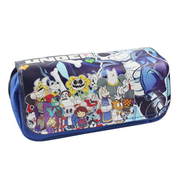 anime cartoon undertale pen bags large capacity leather zipper pencil pouch for students stationery purse lovely cosmetic bag
anime cartoon undertale pen bags large capacity leather zipper pencil pouch for students stationery purse lovely cosmetic bag