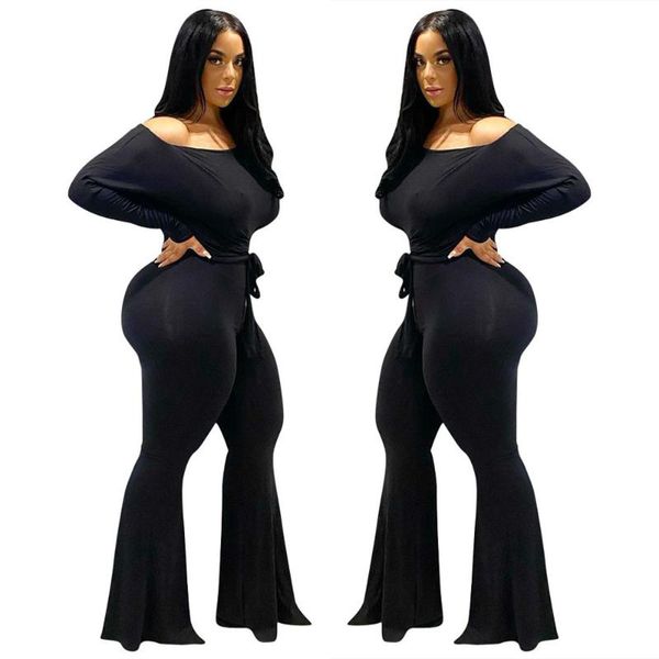 women's jumpsuits & rompers 55ls6384 autumn winter women casual fashion solid strapless pleated with belt flare jumpsuit playsuit plus, Black;white
women's jumpsuits & rompers 55ls6384 autumn winter women casual fashion solid strapless pleated with belt flare jumpsuit playsuit plus, Black;white