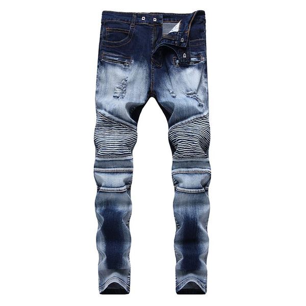 men biker jeans men stretch slim straight dark blue folding biker pants long brand jeans for man
men biker jeans men stretch slim straight dark blue folding biker pants long brand jeans for man