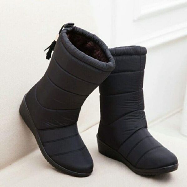 women boots waterproof snow boots in the middle calf down red black women's winter warm plush insoles womens riding
women boots waterproof snow boots in the middle calf down red black women's winter warm plush insoles womens riding