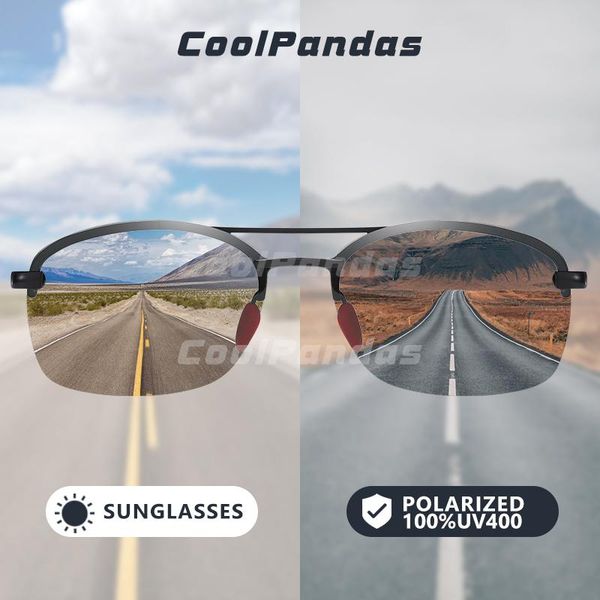 sunglasses coolpandas men's pochromic with polarized lens chameleon glasses fishing driving sun goggles for women, White;black
sunglasses coolpandas men's pochromic with polarized lens chameleon glasses fishing driving sun goggles for women, White;black