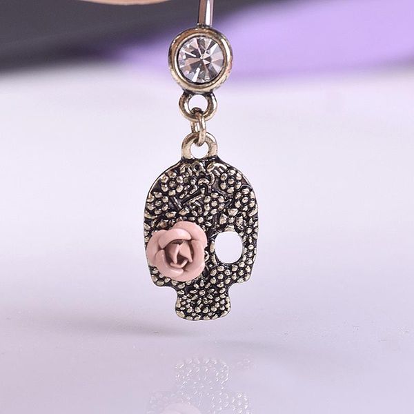 1pc stainless steel steampunk skull skeleton body jewelry piercings navel belly button ring accessories women jewelry wmtyqp, Bronze;silver
1pc stainless steel steampunk skull skeleton body jewelry piercings navel belly button ring accessories women jewelry wmtyqp, Bronze;silver