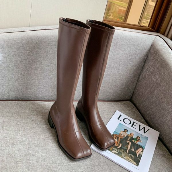 2020 winter and retro toe foot women's lateral long thin with heels high knight's boots vy6o, Black
2020 winter and retro toe foot women's lateral long thin with heels high knight's boots vy6o, Black