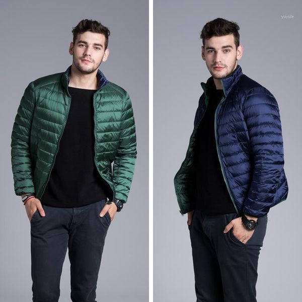 new mens winter duck down jacket men double using breathable jackets two side wearing outdoors plus size coats parka1, Black
new mens winter duck down jacket men double using breathable jackets two side wearing outdoors plus size coats parka1, Black