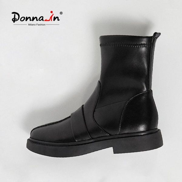 donna-in 2020 new stretch boots for women thick heel winter autumn female shoes rubber british style fashion short boot1, Black
donna-in 2020 new stretch boots for women thick heel winter autumn female shoes rubber british style fashion short boot1, Black