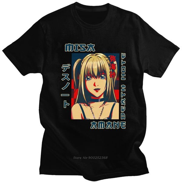 retro death note misa amane for men short sleeved japan anime manga pure cotton summer fans gift hoodie designers t shirts sweatshirt
retro death note misa amane for men short sleeved japan anime manga pure cotton summer fans gift hoodie designers t shirts sweatshirt