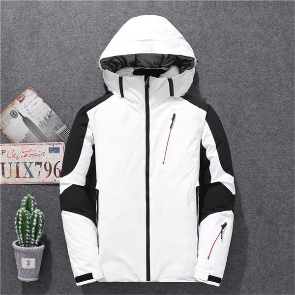 men's down & parkas 0% white duck winter jacket 2021 arrival fashion hooded short men thick warm coat, Black
men's down & parkas 0% white duck winter jacket 2021 arrival fashion hooded short men thick warm coat, Black