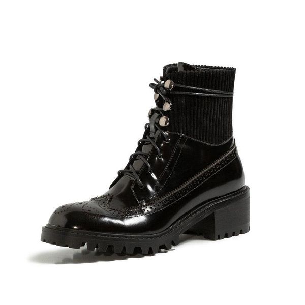 2020 new vintage genuine leather ladies boots autumn winter women new low heels pumps working party shoes woman, Black
2020 new vintage genuine leather ladies boots autumn winter women new low heels pumps working party shoes woman, Black