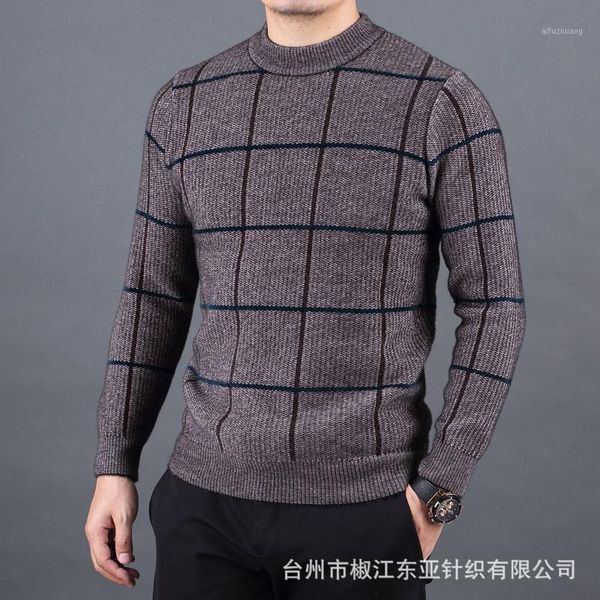 2020 winter men's casual super warm long sleeves round neck sweater youth plaid bottoming chenille horizontal sweater1, White;black
2020 winter men's casual super warm long sleeves round neck sweater youth plaid bottoming chenille horizontal sweater1, White;black