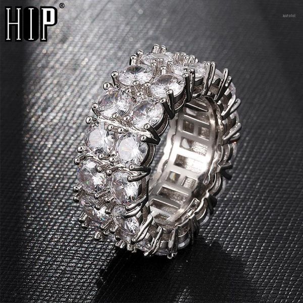 hip hop 2 row classic cz solitaire ring gold/silver color iced out zircon charm round ring for men women jewelry size 8-111, Golden;silver
hip hop 2 row classic cz solitaire ring gold/silver color iced out zircon charm round ring for men women jewelry size 8-111, Golden;silver