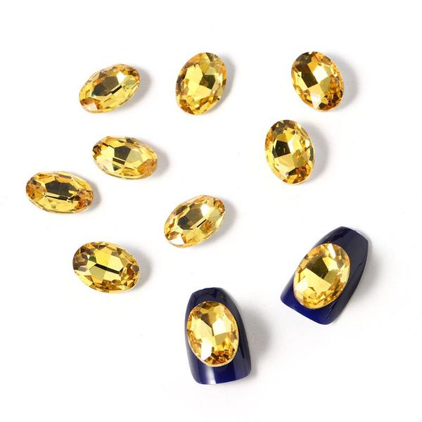 nail art decorations 10pcs manicure tools 3d accessories wholesale pointed bottom oval yellow diamond glass crystal drill diy decoration, Silver;gold
nail art decorations 10pcs manicure tools 3d accessories wholesale pointed bottom oval yellow diamond glass crystal drill diy decoration, Silver;gold