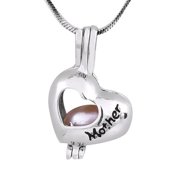 chains wholesale jewelry mother's day present plated sliver can open mother love shape wish cage pendant p143, Silver
chains wholesale jewelry mother's day present plated sliver can open mother love shape wish cage pendant p143, Silver