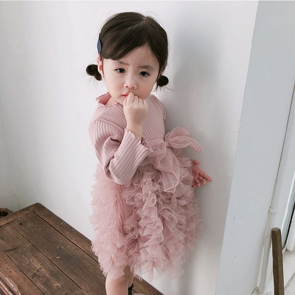 wholesale 2021 spring new girls dresses fake 2-pcs solid color long sleeve waffle bow tutu princess dresses e8002, Red;yellow
wholesale 2021 spring new girls dresses fake 2-pcs solid color long sleeve waffle bow tutu princess dresses e8002, Red;yellow