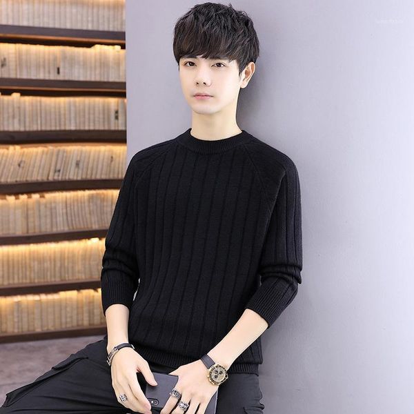 men's sweaters brand winter men's round neck sweater solid color wild slim turtleneck warm for male knit1, White;black
men's sweaters brand winter men's round neck sweater solid color wild slim turtleneck warm for male knit1, White;black