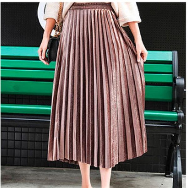 pleated skirt women autumn long vintage gray korean 2020 maxi high waist casual winter black party school girl velvet skirt
pleated skirt women autumn long vintage gray korean 2020 maxi high waist casual winter black party school girl velvet skirt