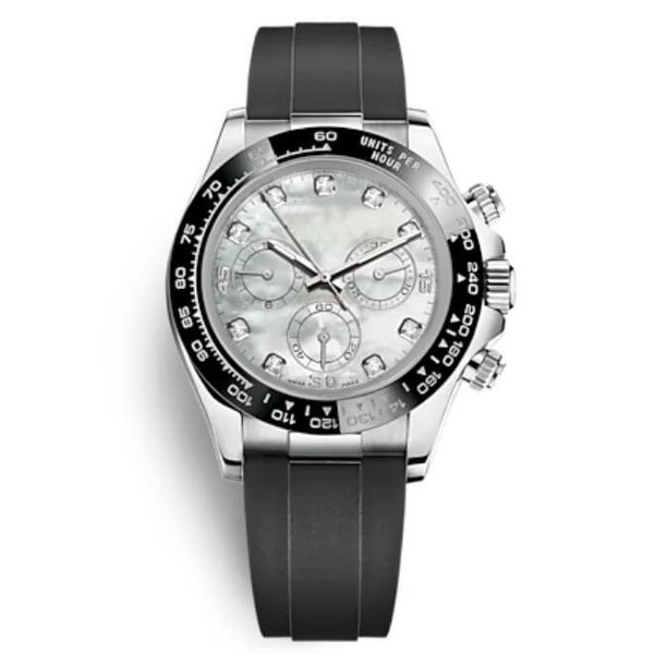 casual watch black ceramics bezel white shell dial mens fashion mechanical automatic wristwatch movement relojes orologio, Slivery;brown
casual watch black ceramics bezel white shell dial mens fashion mechanical automatic wristwatch movement relojes orologio, Slivery;brown