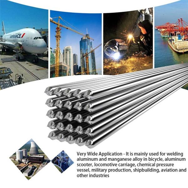 50pcs aluminum welding electrodes flux cored low temperature brazing wire welding electrode flux core aluminum 500x2.0mm
50pcs aluminum welding electrodes flux cored low temperature brazing wire welding electrode flux core aluminum 500x2.0mm