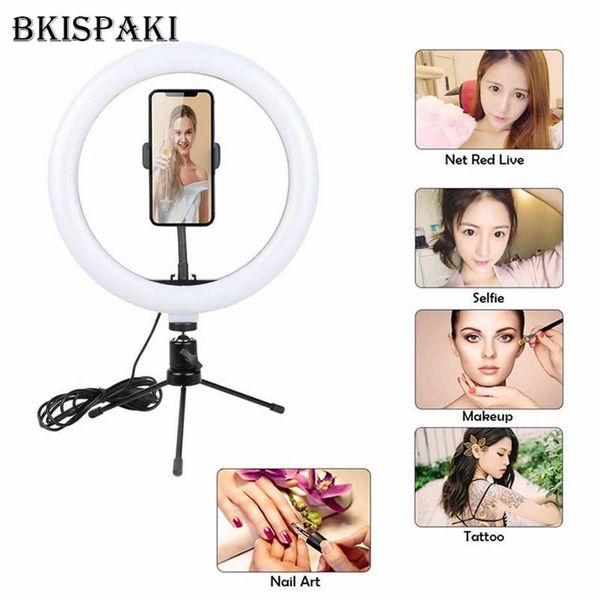 10" led ring light 26cm pgraphy lighting dimmable selfie bluetooth remote lamp with tripod for makeup youtube tiktok video
10" led ring light 26cm pgraphy lighting dimmable selfie bluetooth remote lamp with tripod for makeup youtube tiktok video