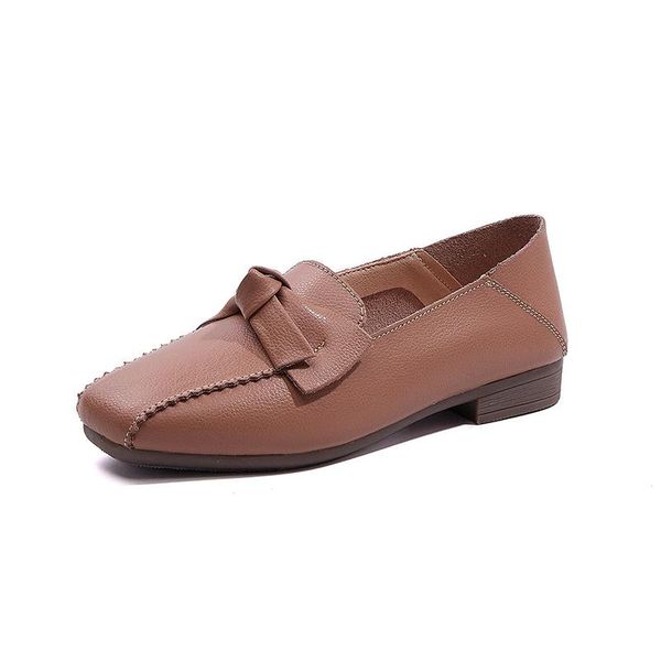 women's loafers leather flats butterfly-knot woman casual shoes silp on soft comfortable square toe autumn spring ladies shoes, Black
women's loafers leather flats butterfly-knot woman casual shoes silp on soft comfortable square toe autumn spring ladies shoes, Black