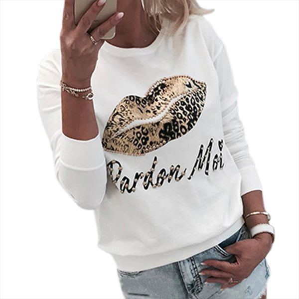 женщины пуловер толстовка leopard губы печать толстовка sudadera mujer повседневный дамы из бисера пуловеры bluza damska уличной, Black
женщины пуловер толстовка leopard губы печать толстовка sudadera mujer повседневный дамы из бисера пуловеры bluza damska уличной, Black