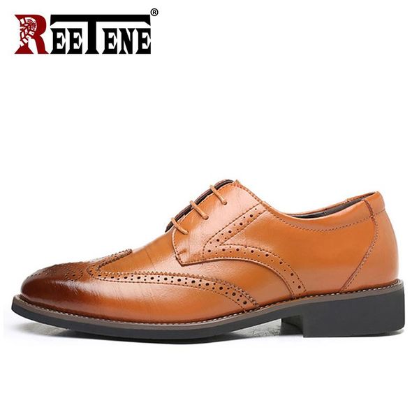 REETENE Quality Lace-Up Men'S Dress Shoes Breathable Business Formal Shoes Men Office For Men Retro Wedding Male, Black
REETENE Quality Lace-Up Men'S Dress Shoes Breathable Business Formal Shoes Men Office For Men Retro Wedding Male, Black
