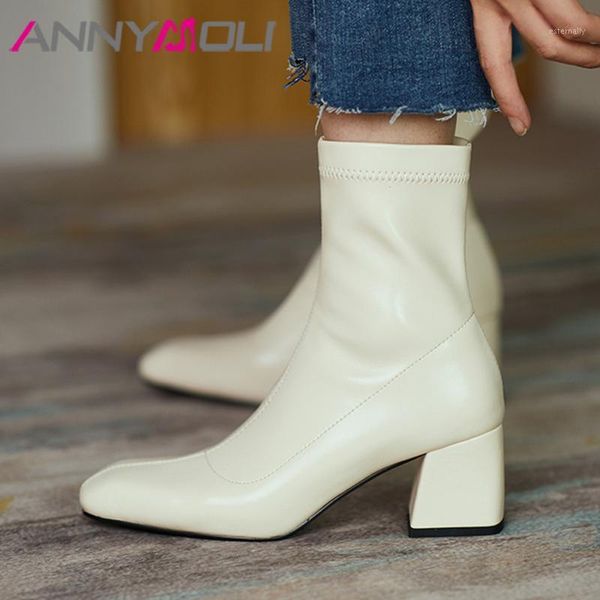 boots annymoli high heel ankle woman chunky female shoes square toe short ladies footwear autumn beige black1, Black
boots annymoli high heel ankle woman chunky female shoes square toe short ladies footwear autumn beige black1, Black