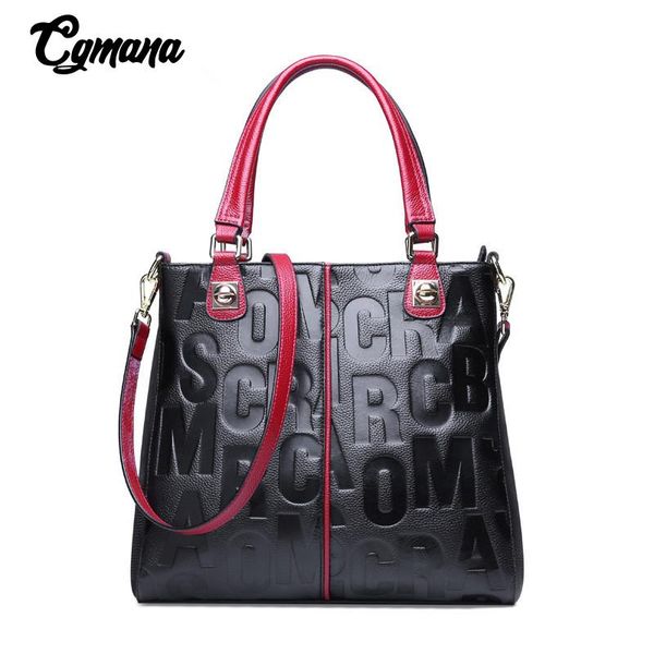 genuine leather women messenger bags fashion tote bag women embossing letters real leather luxury handbags ladies shoulder bags
genuine leather women messenger bags fashion tote bag women embossing letters real leather luxury handbags ladies shoulder bags