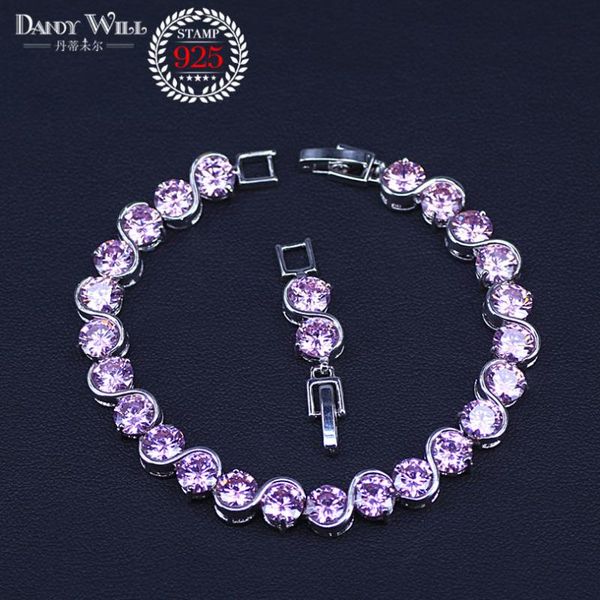charm bracelets romantic red women party jewelry micro pave cubic zirconia round shape stone silver color bracelet femme nice gift, Golden;silver
charm bracelets romantic red women party jewelry micro pave cubic zirconia round shape stone silver color bracelet femme nice gift, Golden;silver