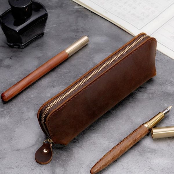 pencil cases retro minimalist fashion leather korea creative stationery kits crazy horse personalized gift bags1
pencil cases retro minimalist fashion leather korea creative stationery kits crazy horse personalized gift bags1